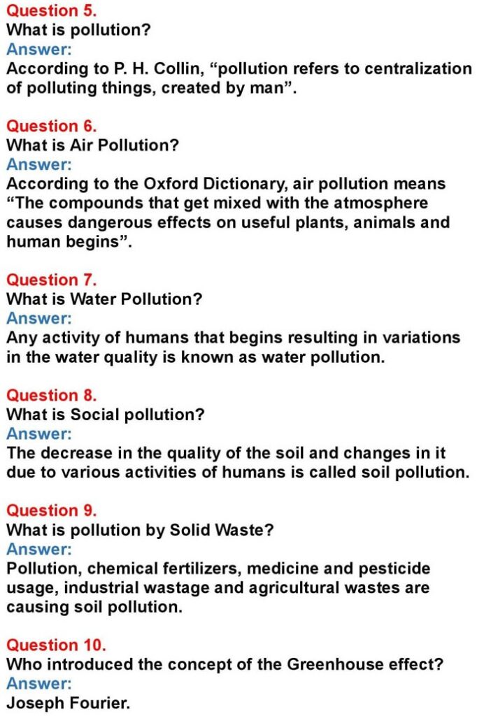 1st PUC Sociology Chapter 8: Environment and Society