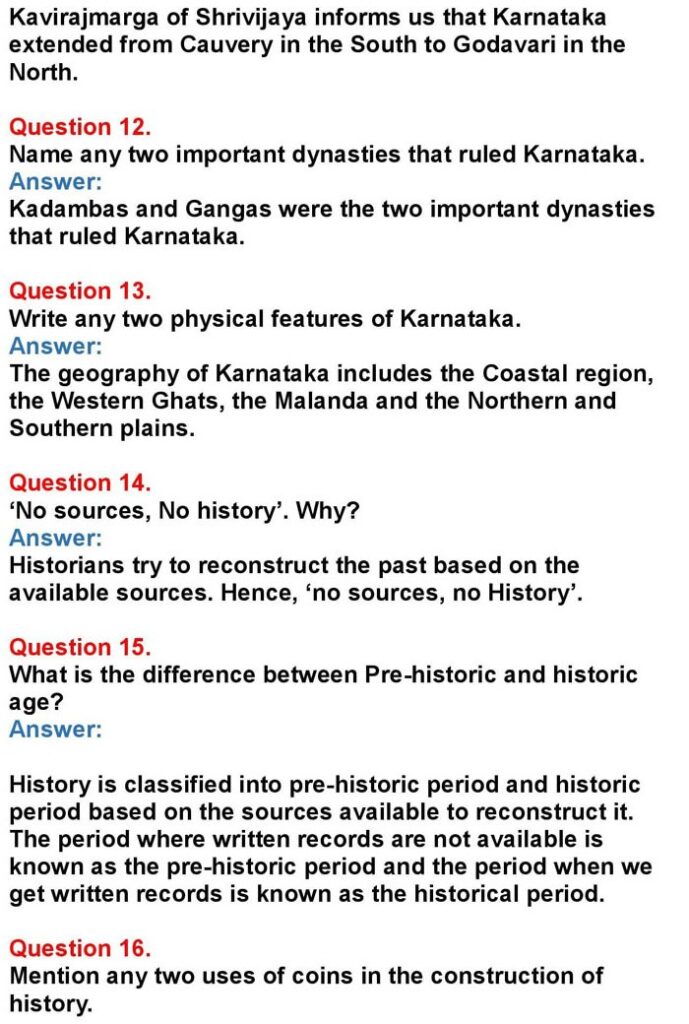 2nd PUC History Chapter 1: Introduction