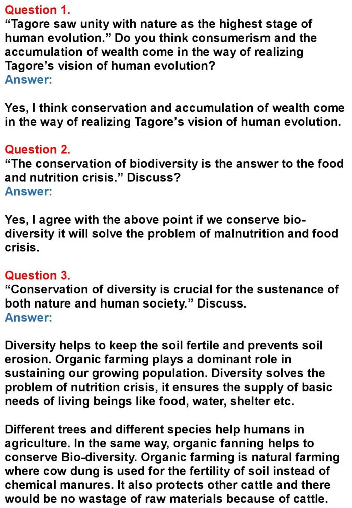 2nd PUC English Chapter 4: Everything I Need To Know I Learned In The Forest (Vandana Shiva)