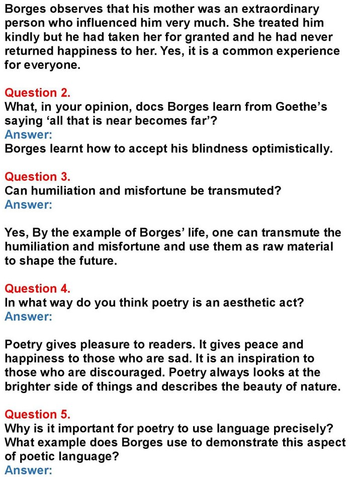 2nd PUC English Chapter 9: I Believe That Books Will Never Disappear (Robert Alfino With Jorge Luis Borges)