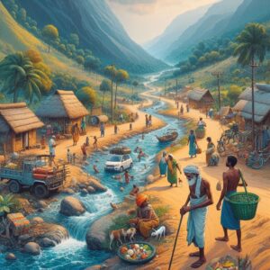 Class 10 3rd Language English Chapter 5 Life in Banjarumale