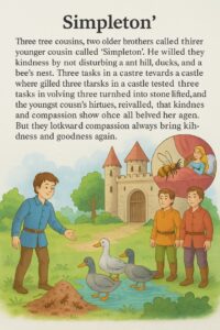 Class 10 3rd Language English Chapter 6 SIMPLETON!
