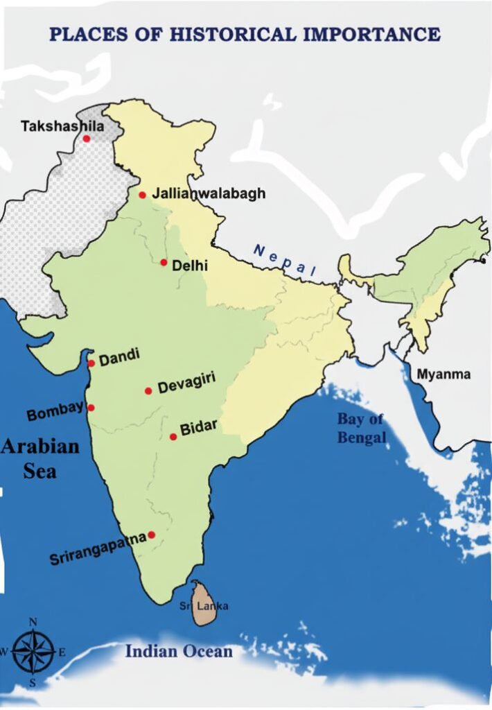 2nd PUC History Chapter 8 Places of Historical