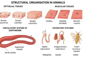 1st PUC Biology Chapter 8 Structural Organisation in Animals