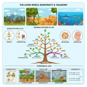 1st PUC Biology Chapter 1 The Living World