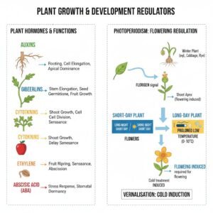 1st PUC Biology Chapter 15 Plant Growth And Development