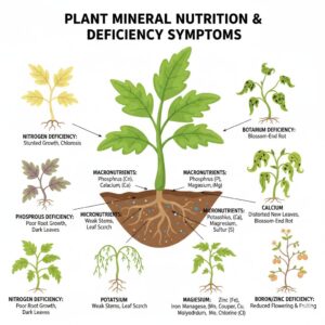 1st PUC Biology Chapter 12 MINERAL NUTRITION
