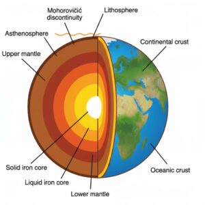 1st PUC Geography Chapter 3 Interior Of The Earth