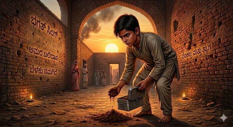 Class 10 Kannada Supplementary Chapter 2 Bhagat Singh