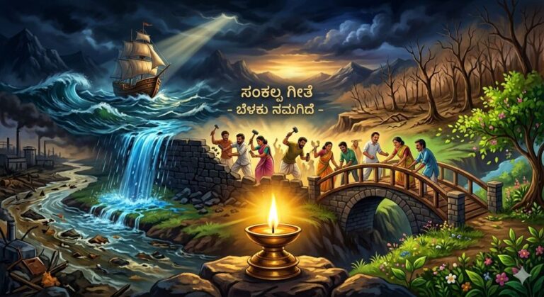 Class 10 Siri Kannada Sankalpa Geethe Chapter 1 Question and Answer