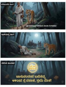 SSLC /Class 10 Siri Kannada Chapter 2 Vyagra Geethe Question and answer