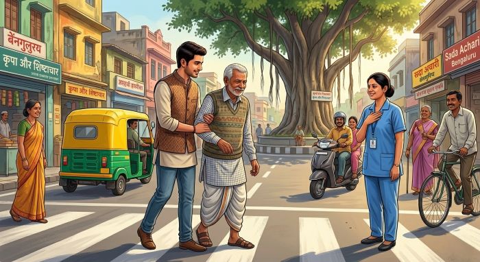 Class 10 Tili Kannada Chapter 8 Soujanya ಸೌಜನ್ಯ