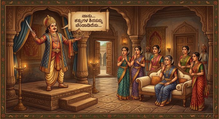 Class 10 Tili Kannada Pome Chapter 6 ನಿಟ್ಟೋಟದಲಿ ಹಾಯ್ದನು ಬಿಟ್ಟ ಮಂಡೆಯಲಿ Nittotadali Haydanu Bittamandeyali