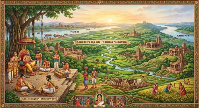 Class 10 Tili Kannada Poem Chapter 7 ಕನ್ನಡ ನಾಡು-ನುಡಿ-ಜನ Kannada Nadu Nudi Jana