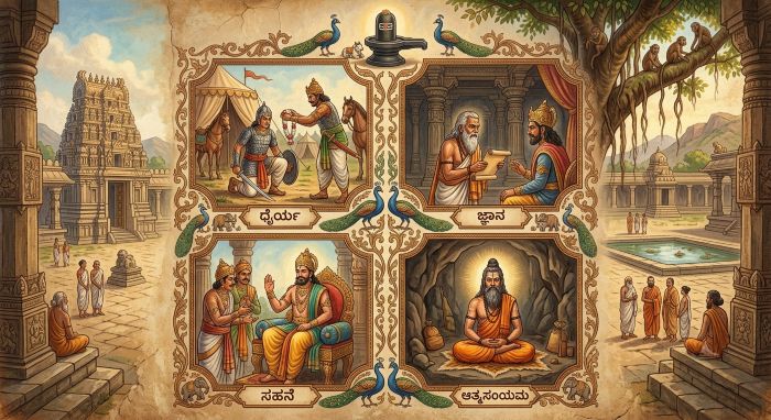 Class 10 Nudi Kannada Supplementary Chapter 1 Someshwara Shataka ಸೋಮೇಶ್ವರ ಶತಕ