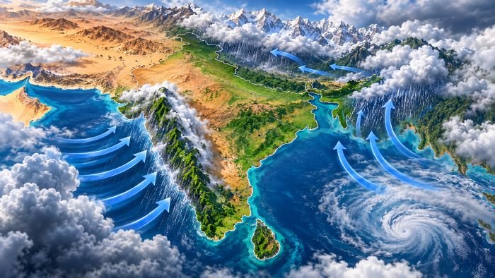 Class 10 Geography Chapter 2 India – Seasons
