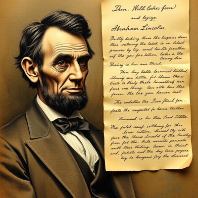 SSLC English Pome 3 Abraham Lincoln's Letter