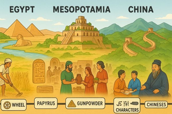 History of Ancient Civilization 2 1st PUC History Chapter 3 History of Ancient Civilization
