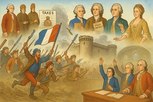 THE FRENCH REVOLUTION OF 1789 1st PUC History Chapter 8 World Revolutions